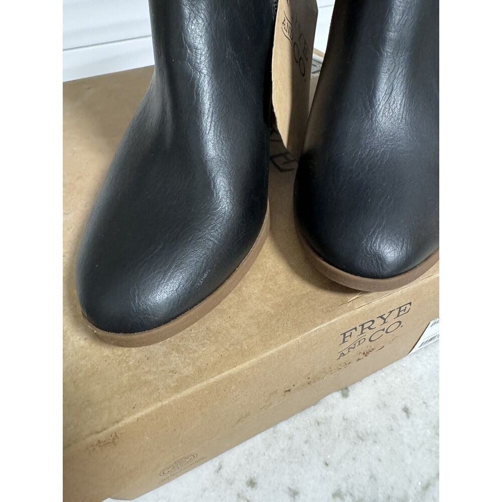 Frye Women’s Black Ankle Boots Size 7 M Indiana Black - Picture 11 of 11